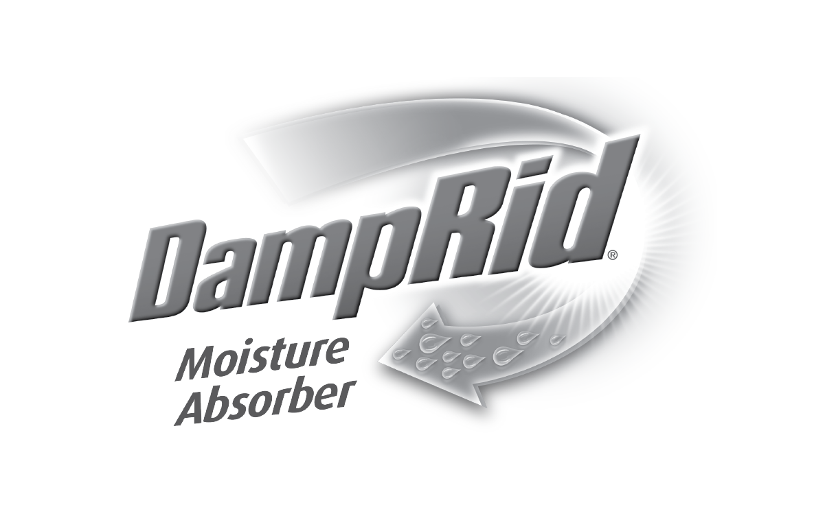 A DampRid logo to represent a client of Keri Samiec the Builder Marketer while he worked at SBC Advertising