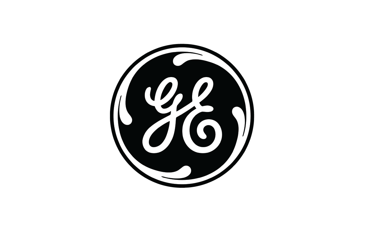 A GE logo to represent a client of Keri Samiec the Builder Marketer while he worked at HSR B-to-B now Gyro